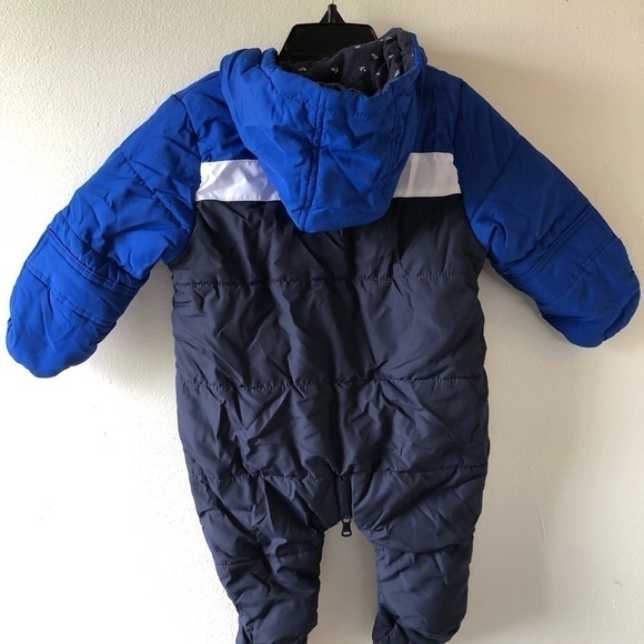 Náutica Blue Baby Snowsuit Jumpsuit 3-6 M - Picture 8 of 11